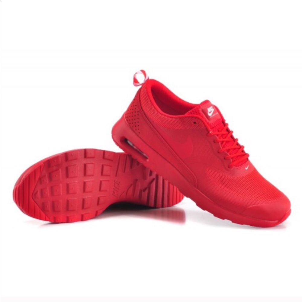 Nike red shoes
